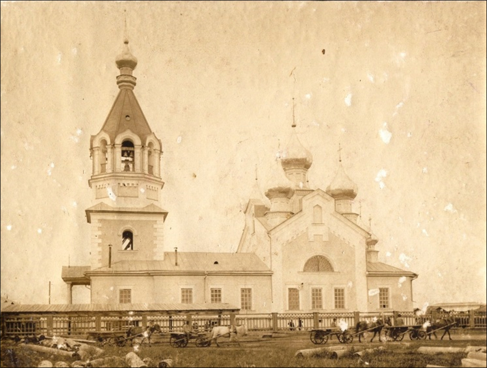 Преображенская церковь. Якутск. 1845 г. 
